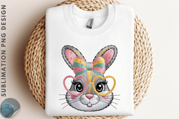Download Latch Hook Easter PNG Yarn Easter Bunny - Easter bunny Collection