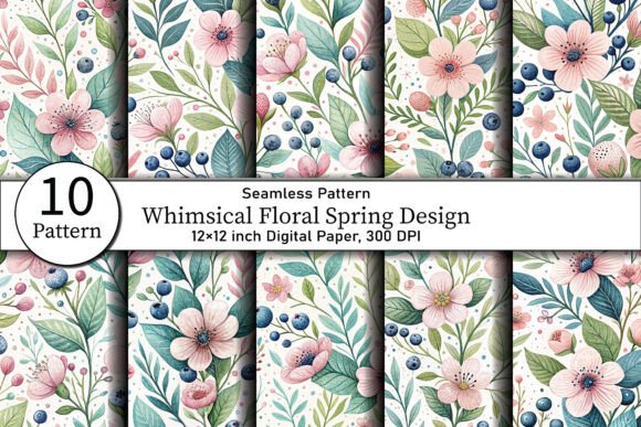 Download Whimsical Floral Spring Design - Floral spring design Collection