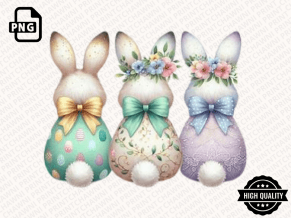 Download Happy Easter PNG Coquette Easter Bunny - Easter bunny Collection