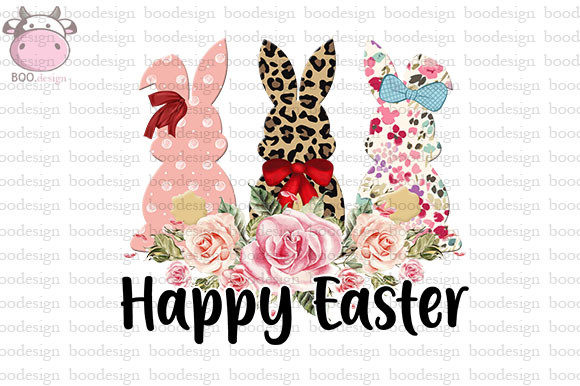Download Leopard Easter Bunny PNG Sublimation - Easter bunny Collection
