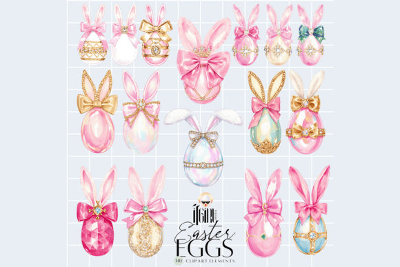 Download Watercolor Easter Eggs Clipart - Egg Collection