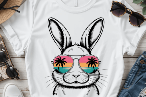 Download Easter Bunny Sunglasses Beach PNG - Easter bunny Collection