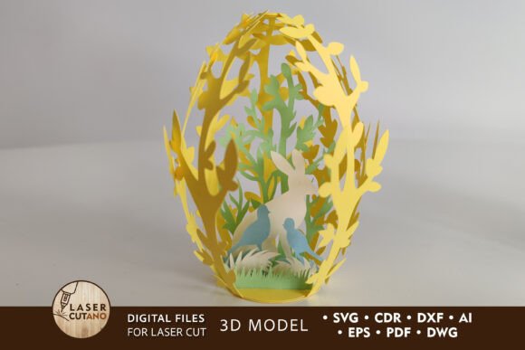 Download Easter Cricut Egg with Rabbit - Egg Collection