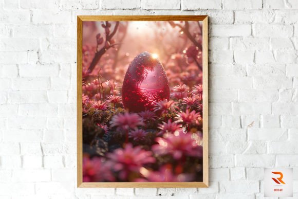 Download Fantasy Easter Eggs in the Forest Art - Egg Collection