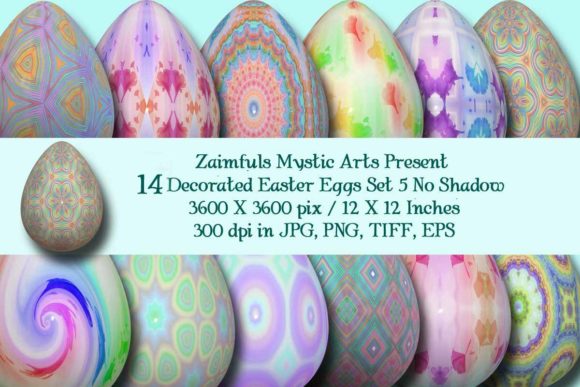 Download 12 Easter Eggs 3D Pack 5 - Egg Collection