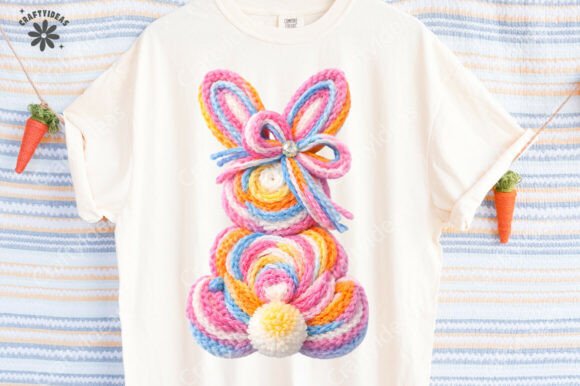 Download Faux Yarn Easter Bunny Png Easter Png - Easter bunny Collection