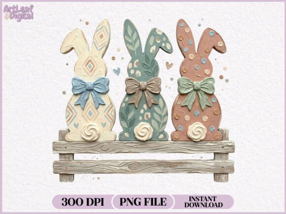 Download Hand Painted Easter Bunny PNG - Easter bunny Collection