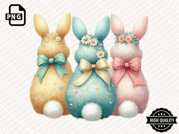 Download Happy Easter PNG Coquette Easter Bunny - Easter bunny Collection