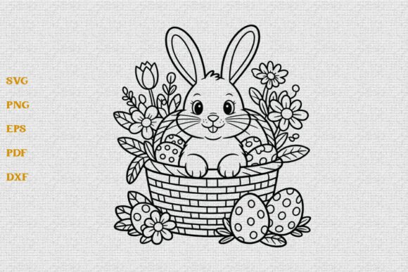 Download Floral Easter Bunny SVG Easter Shirt PNG - Easter bunny Collection
