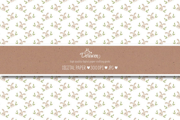 Download Digital Paper, Easter Bunny 3 - Easter bunny Collection
