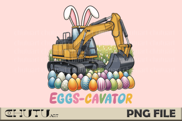 Download Eggs-Cavator - Easter Excavator PNG - Egg Collection