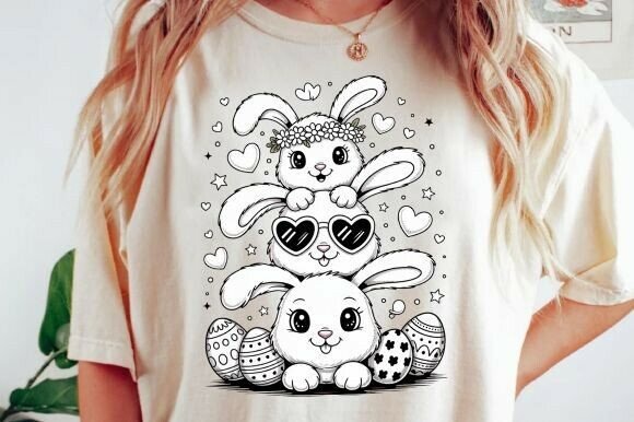 Download Happy Easter Bunny PNG, Retro Easter Png - Easter bunny Collection