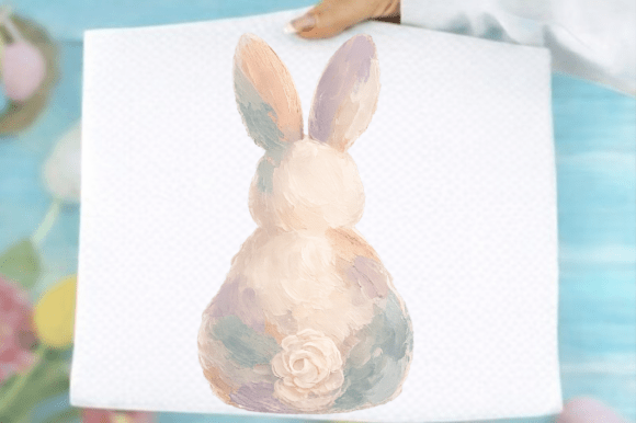 Download Pastel Floral Easter Bunny Png - Easter bunny Collection
