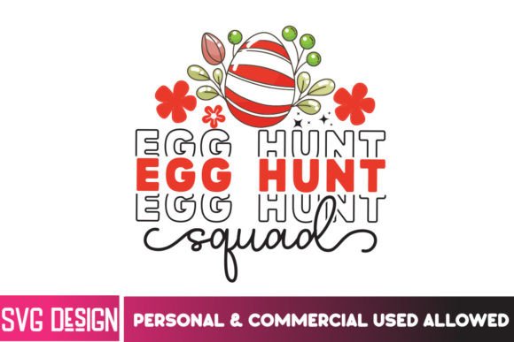 Download Egg Hunt Squad SVG,Easter Day SVG Design - Egg Collection