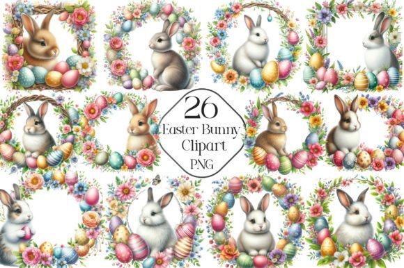 Download Easter Bunny Sublimation Clipart PNG - Easter bunny Collection