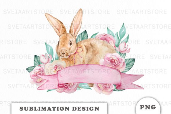 Download Easter Bunny Sublimation Design Png - Easter bunny Collection