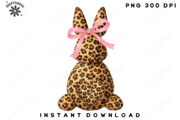 Download Happy Easter Bunny Leopard Png, Coquette - Easter bunny Collection