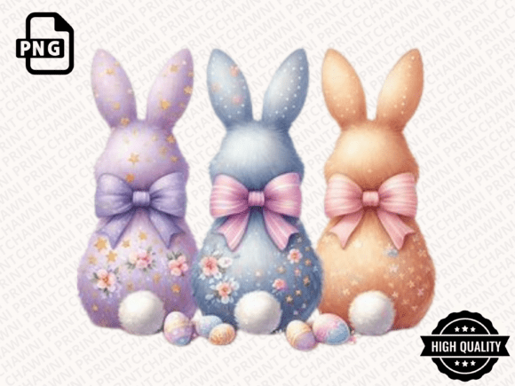 Download Happy Easter PNG Coquette Easter Bunny - Easter bunny Collection
