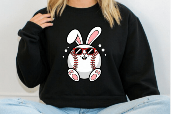 Download Baseball Easter Bunny PNG - Easter bunny Collection