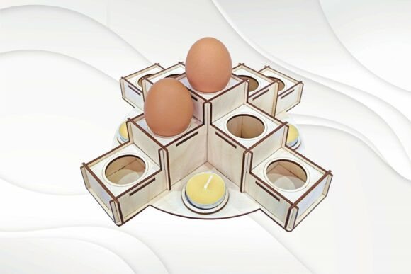 Download Easter Eggs Stand Holder, Svg Dxf Laser - Egg Collection