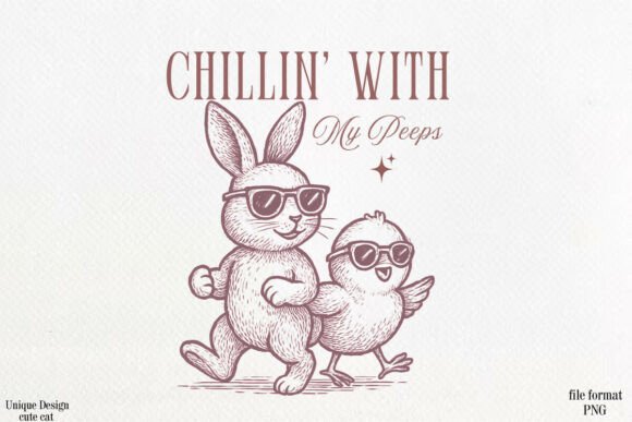 Download Easter Bunny Sublimation Design PNG - Easter bunny Collection