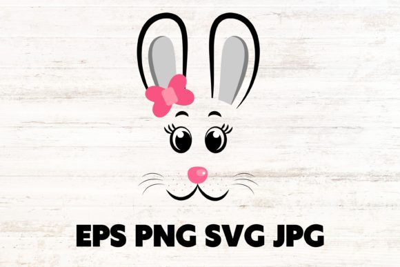 Download Cute Bunny Face SVG |Easter Bunny SVG - Easter bunny Collection
