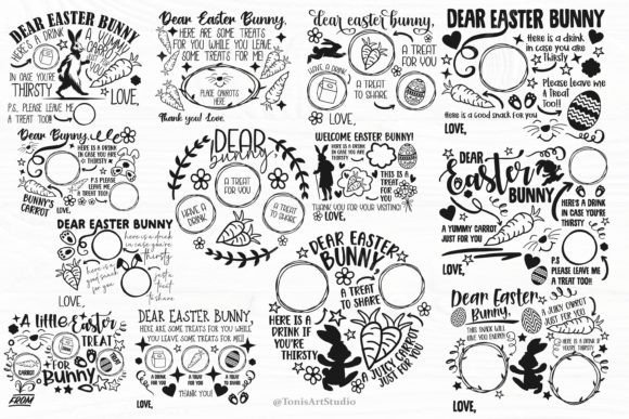 Download Easter Bunny Tray SVG Bundle, Easter SVG - Easter bunny Collection