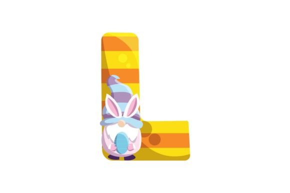 Download Easter Egg Gnome Alphabet L Illustration - Egg Collection
