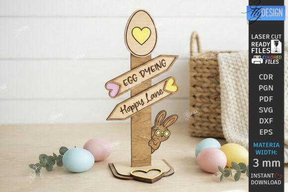 Download Easter Egg Hunt Directional Sign Laser - Egg Collection