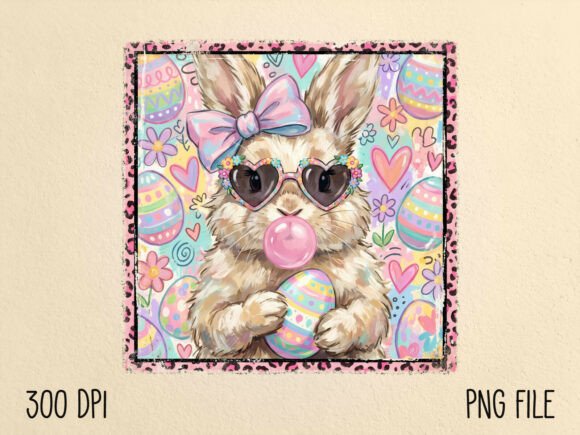 Download Cute Easter Bunny Sunglasses Eggs PNG - Easter bunny Collection