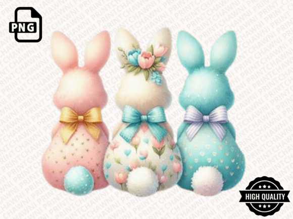 Download Happy Easter PNG Coquette Easter Bunny - Easter bunny Collection