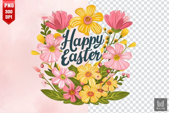 Download Happy Easter Sublimation Clipart Design - Premium Bundle