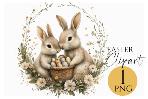 Download Cute Easter Bunny Clipart PNG Download - Easter bunny Collection