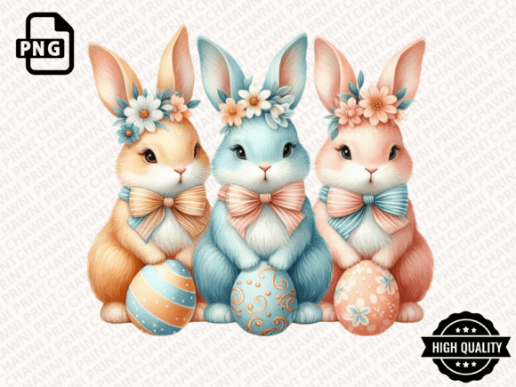 Download Happy Easter PNG Coquette Easter Bunny - Easter bunny Collection