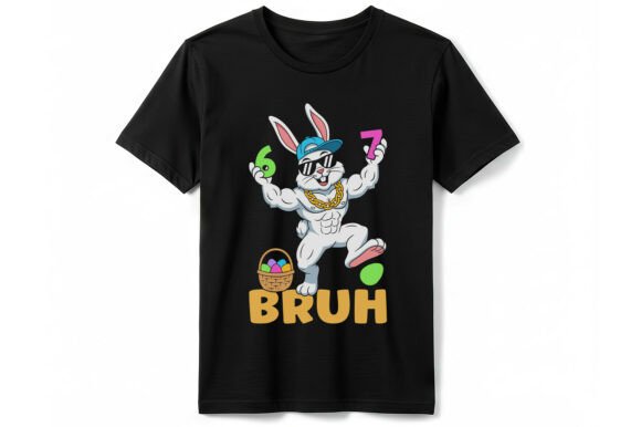 Download Funny Bruh Easter Bunny Gym T-Shirt - Easter bunny Collection