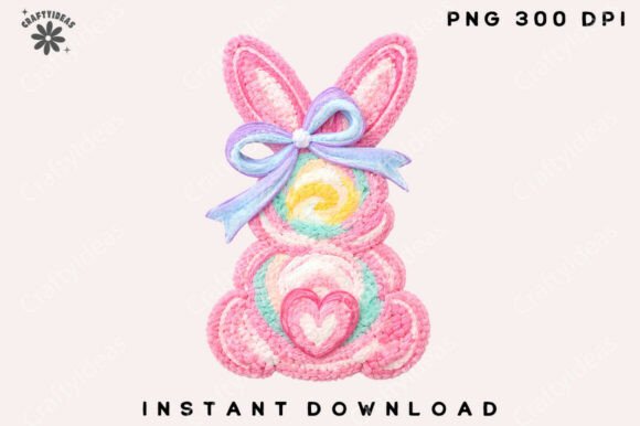 Download Faux Yarn Easter Bunny Png Easter Png - Easter bunny Collection