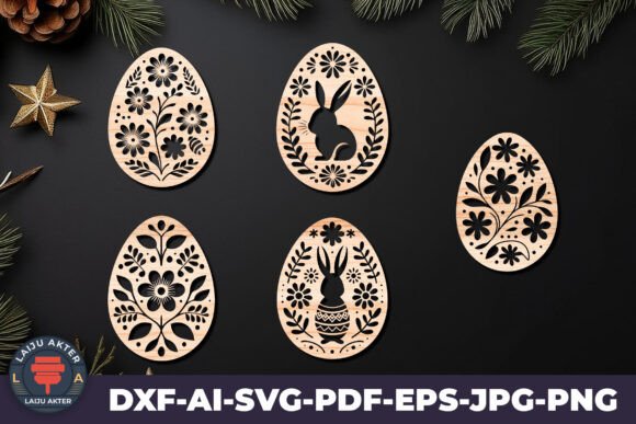 Download Decorative Easter Egg LaserCut SVG File - Egg Collection