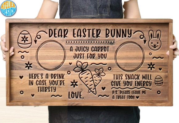 Download Dear Easter Bunny Laser Cut Svg - Easter bunny Collection