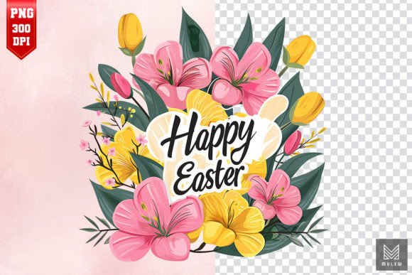 Download Happy Easter Sublimation Clipart Design - Premium Bundle