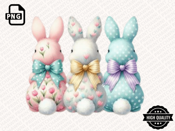 Download Happy Easter PNG Coquette Easter Bunny - Easter bunny Collection