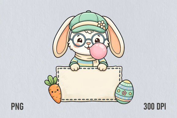 Download Personalized Easter Bunny Name PNG - Easter bunny Collection