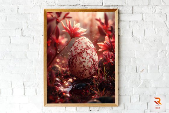 Download Fantasy Easter Eggs in the Forest Art - Egg Collection