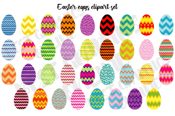 Download Easter Eggs Clipart Set Easter Egg Hunt - Egg Collection