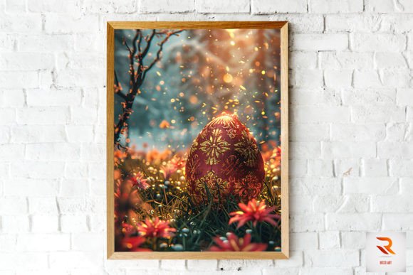 Download Fantasy Easter Eggs in the Forest Art - Egg Collection