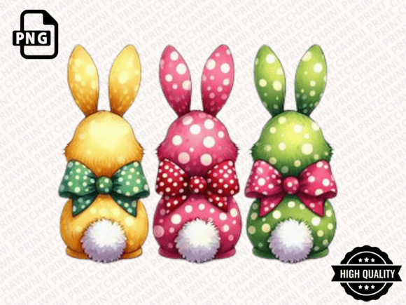 Download Happy Easter PNG Coquette Easter Bunny - Easter bunny Collection
