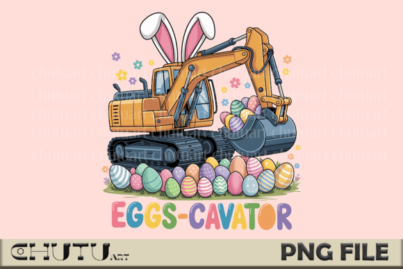 Download Eggs-Cavator - Easter Excavator PNG - Egg Collection